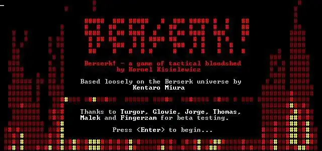 Download web tool or web app Berserk! to run in Linux online
