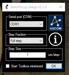 Download web tool or web app BertoFocus to run in Windows online over Linux online