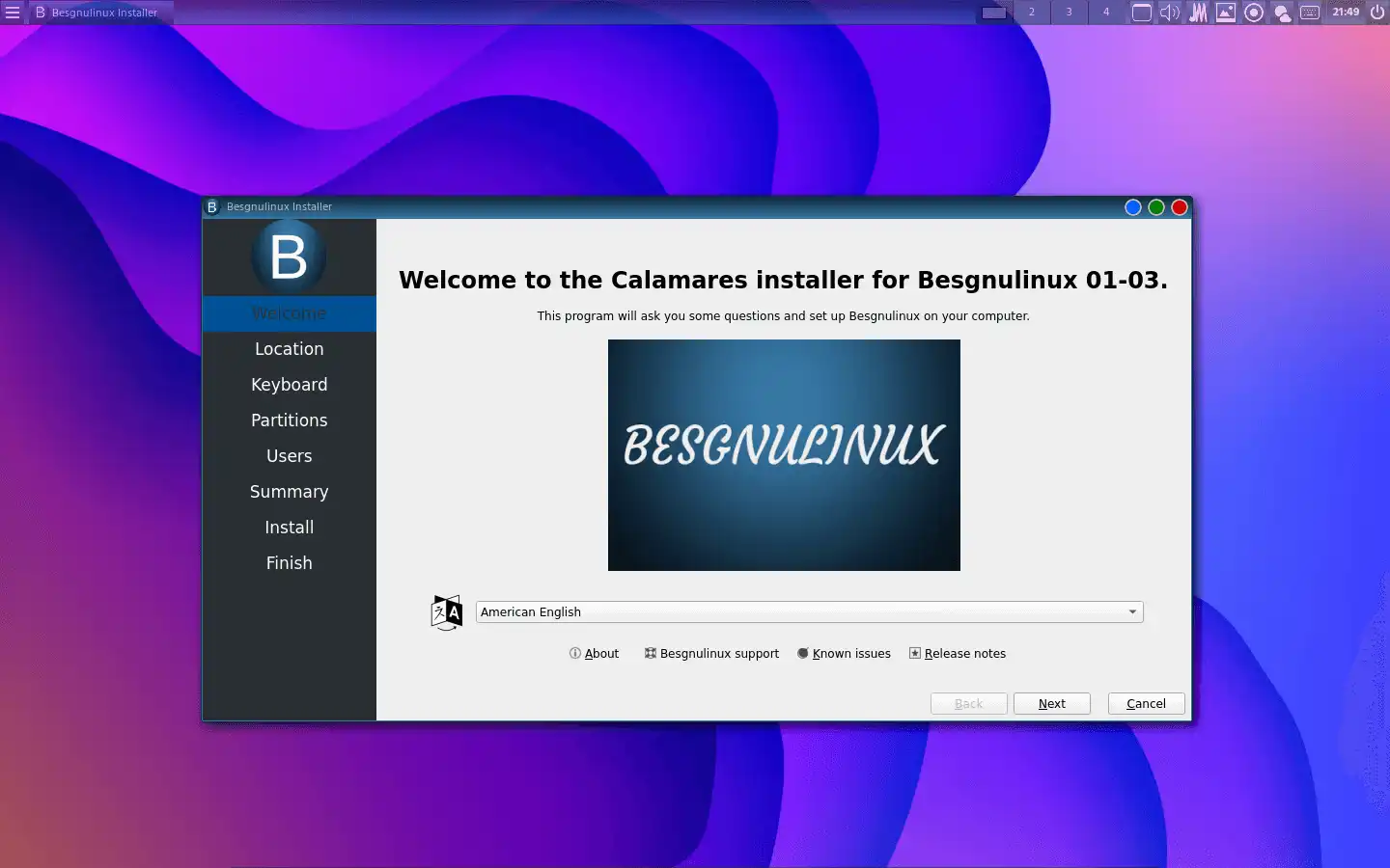הורד את כלי האינטרנט או אפליקציית האינטרנט BesGnuLinux