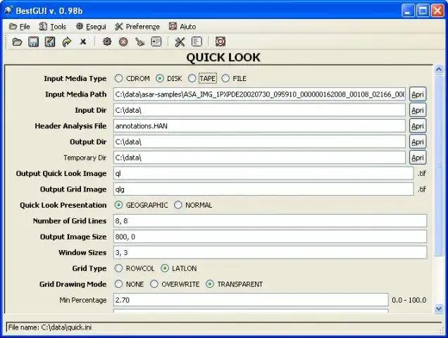 Mag-download ng web tool o web app bestgui para tumakbo sa Windows online sa Linux online
