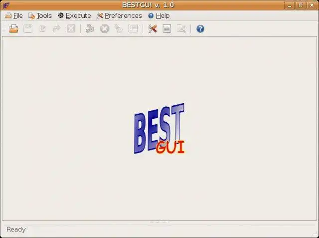 下载 Web 工具或 Web 应用程序 bestgui 以在 Windows 中在线运行，在 Linux 中在线运行