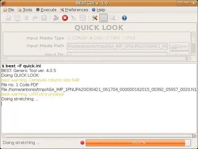 Download web tool or web app bestgui to run in Windows online over Linux online