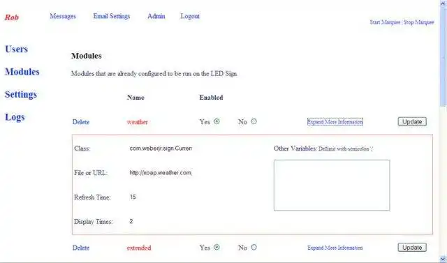 Download web tool or web app Betabrite Web LED Sign Control to run in Windows online over Linux online