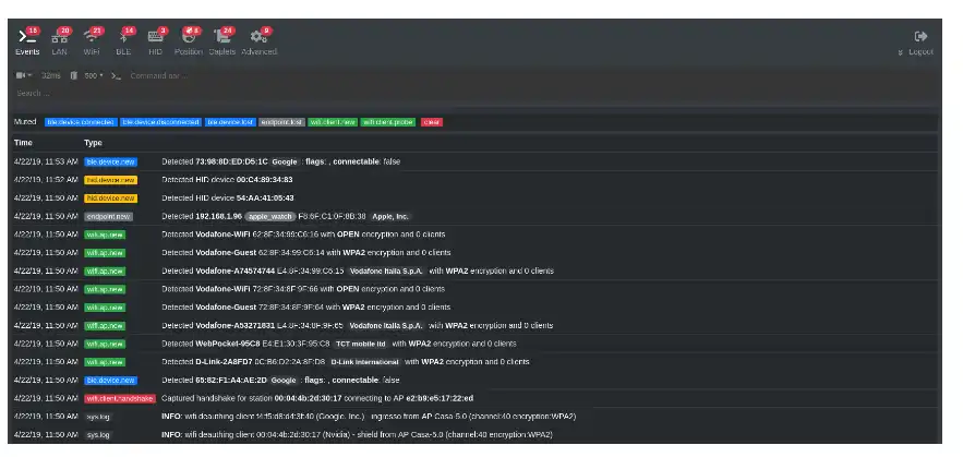 Download web tool or web app bettercap