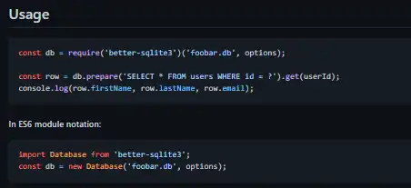 下载网络工具或网络应用程序 better-sqlite3
