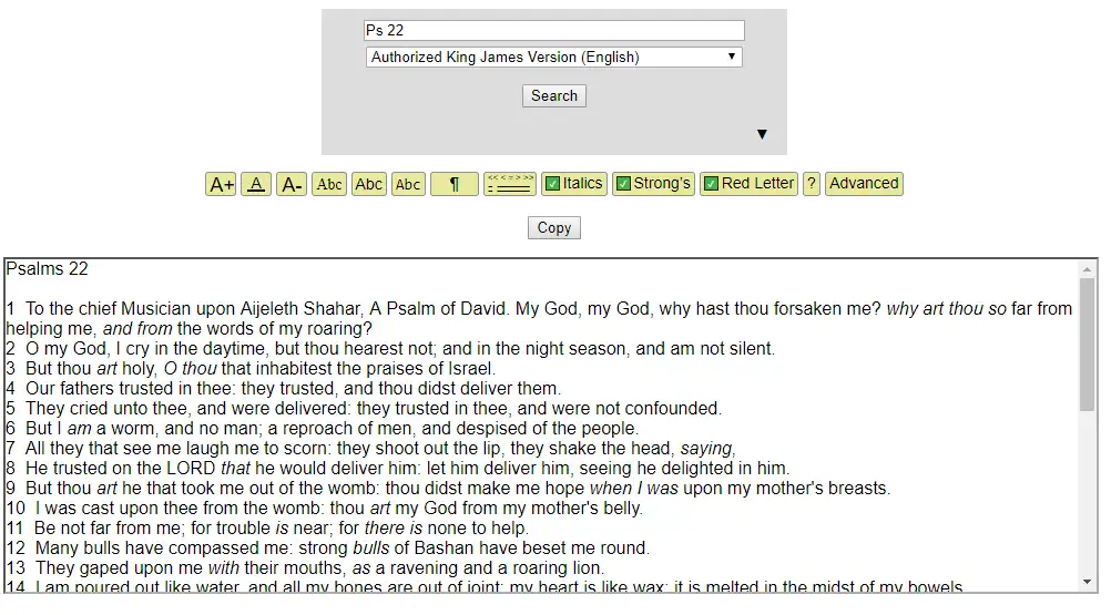 Download web tool or web app Bible SuperSearch