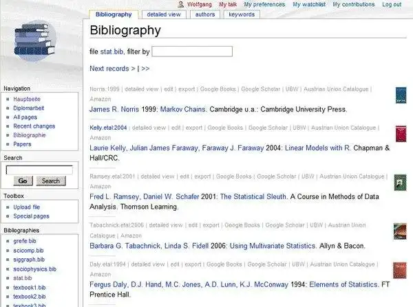 Download web tool or web app Bibwiki