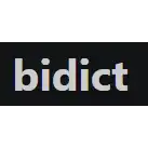 Free download bidict Windows app to run online win Wine in Ubuntu online, Fedora online or Debian online