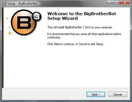 Pobierz narzędzie internetowe lub aplikację internetową Big Brother Bot (B3), aby działać w systemie Windows online za pośrednictwem systemu Linux online