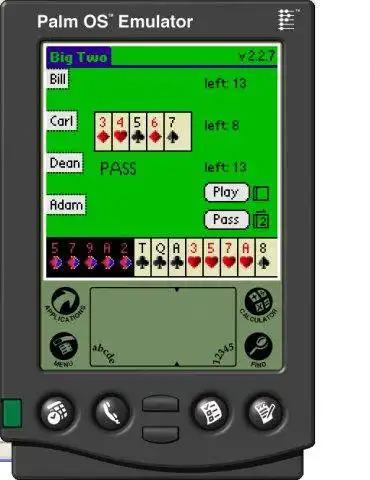 Download web tool or web app BigTwo for Palm OS v2 to run in Windows online over Linux online
