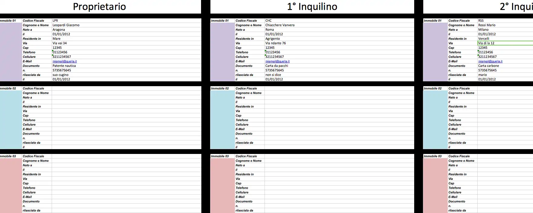 قم بتنزيل أداة الويب أو تطبيق الويب خصائص Bilancio immobili / Budget