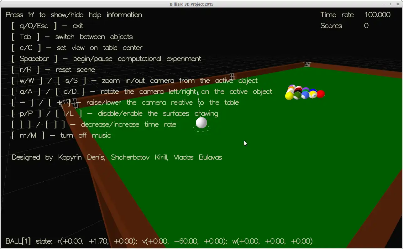 Download web tool or web app Billiard 3D Project