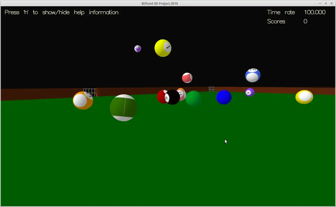 Download web tool or web app Billiard 3D Project