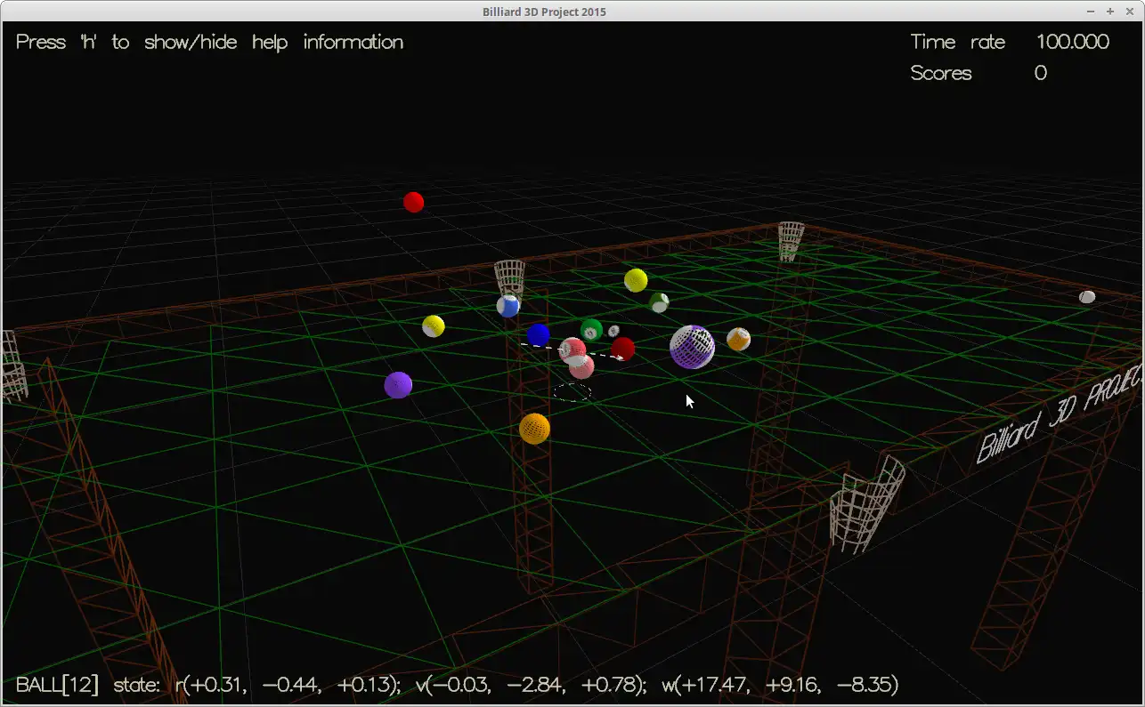 Download web tool or web app Billiard 3D Project