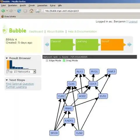Download web tool or web app BINViz to run in Windows online over Linux online