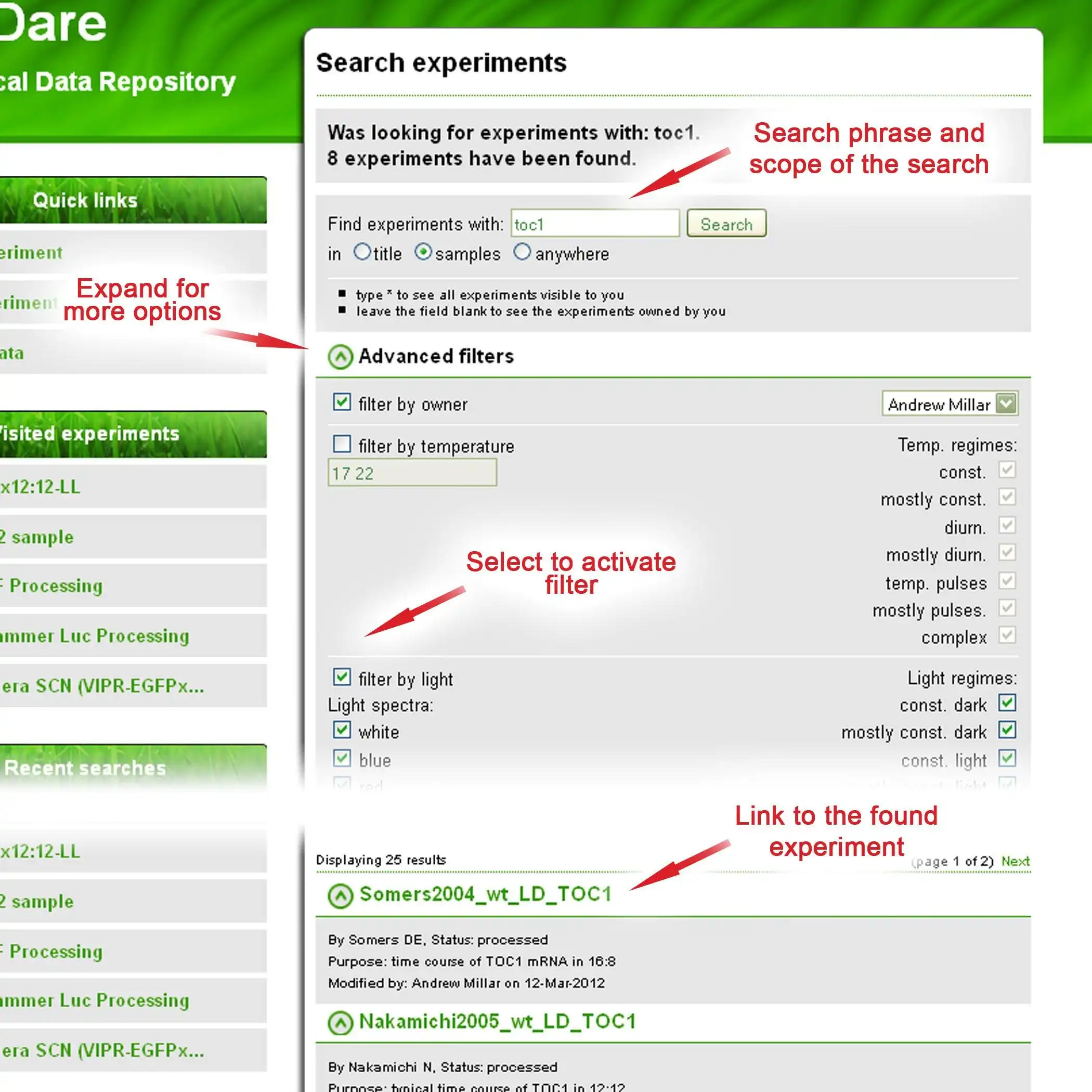 Download web tool or web app BioDare