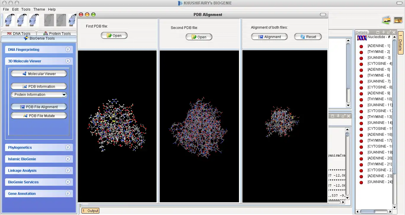 Download web tool or web app BioGenie to run in Windows online over Linux online