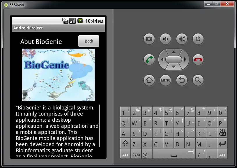 Download web tool or web app BioGenie to run in Windows online over Linux online
