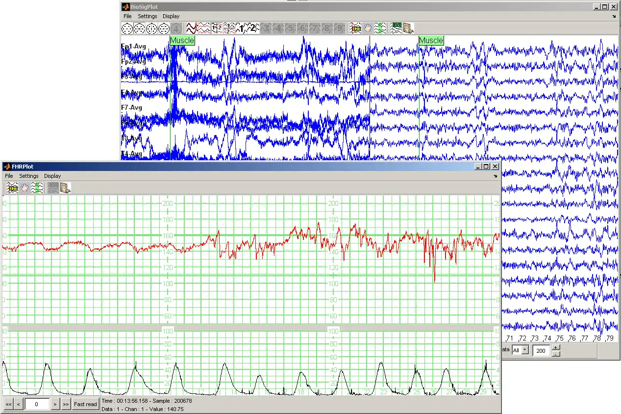 Téléchargez l'outil Web ou l'application Web BioSigPlot pour l'exécuter sous Windows en ligne sur Linux en ligne