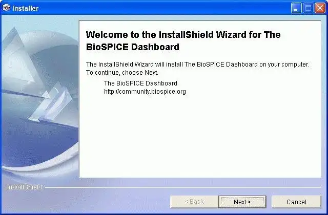 Download web tool or web app Bio-SPICE