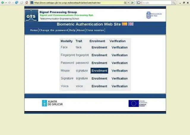 Download web tool or web app BioWebAuth (BWA) to run in Linux online