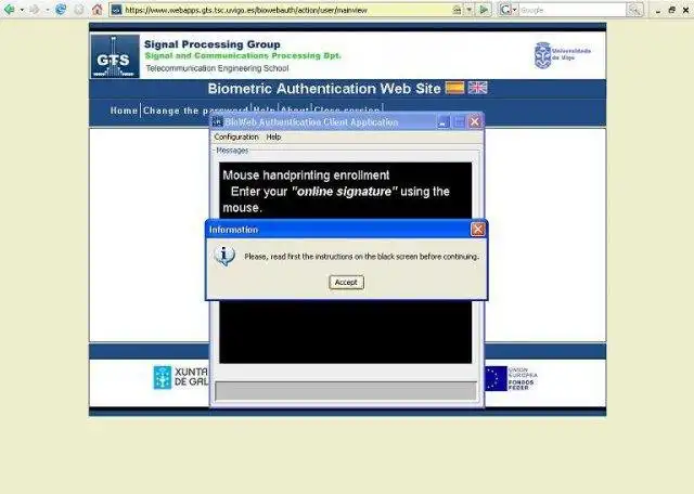 Download web tool or web app BioWebAuth (BWA) to run in Linux online