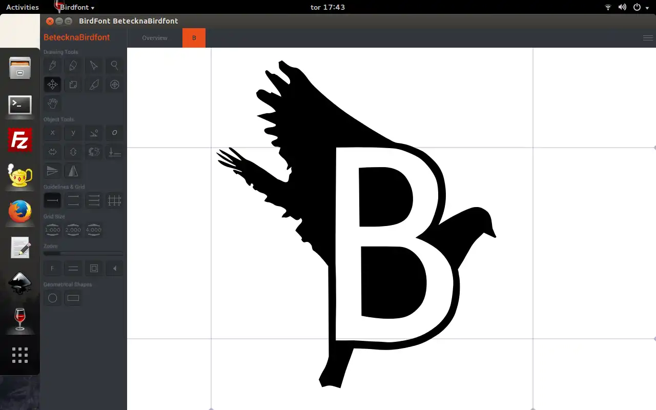 قم بتنزيل أداة الويب أو تطبيق الويب BirdFont