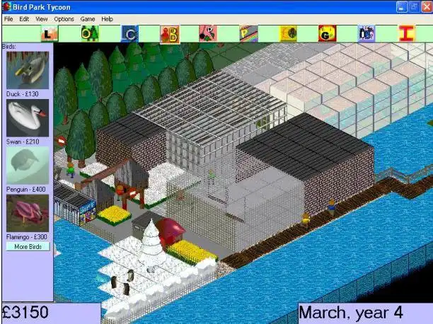 Web ツールまたは Web アプリ Bird Park Tycoon をダウンロードして、Linux オンライン上で Windows オンラインで実行します