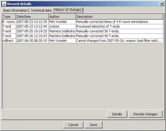 Download web tool or web app BiSiDat - biological signals database to run in Windows online over Linux online