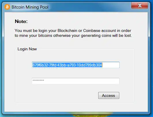 Web aracını veya web uygulamasını indirin Bitcoin Madencilik Havuzu