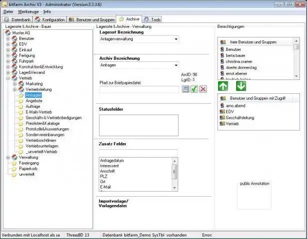 Download web tool or web app bitfarm-Archiv Document Management - DMS