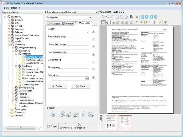 Unduh alat web atau aplikasi web bitfarm-Archiv Document Management - DMS
