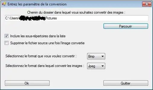 Download web tool or web app Bitmap Converter
