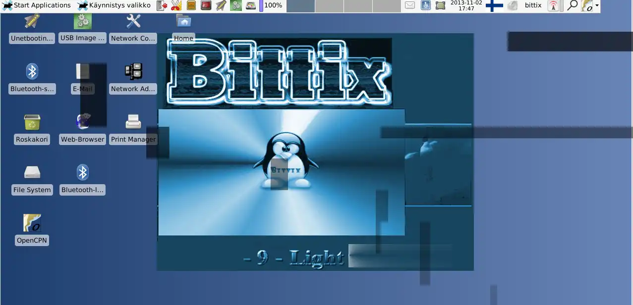 قم بتنزيل أداة الويب أو تطبيق الويب Bittixlinux9