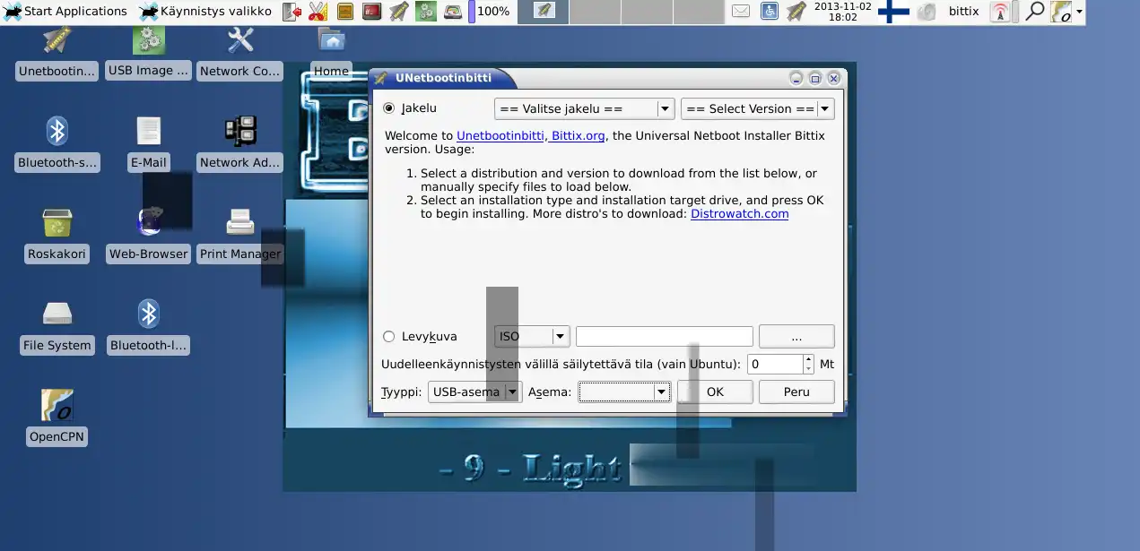 Download web tool or web app Bittixlinux9