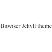 Free download Bitwiser Jekyll theme Windows app to run online win Wine in Ubuntu online, Fedora online or Debian online