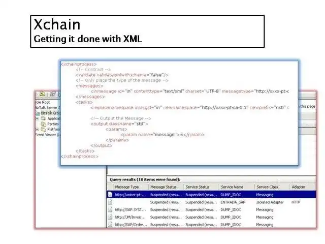 Download web tool or web app Biztalk XChain Pipeline