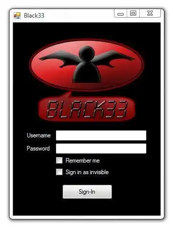 Download web tool or web app black33 - mig33 Windows Client