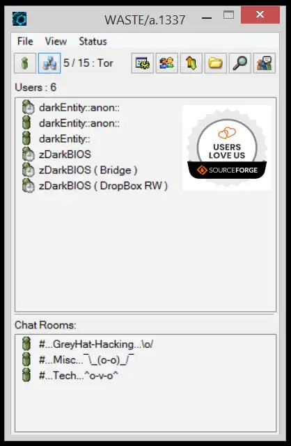 Descargar herramienta web o aplicación web BlackBelt WASTE - ipv4/Tor/i2p + AI+VoIP