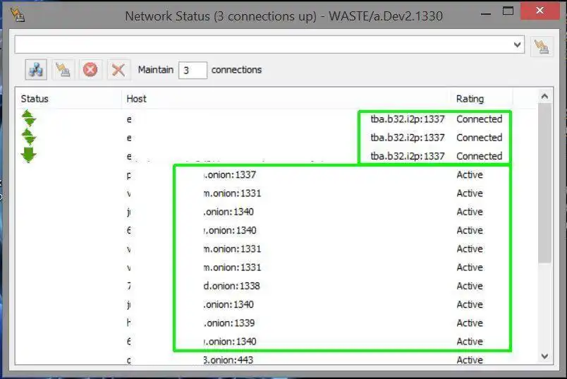 웹 도구 또는 웹 앱 다운로드 BlackBelt WASTE - ipv4 / Tor / i2p