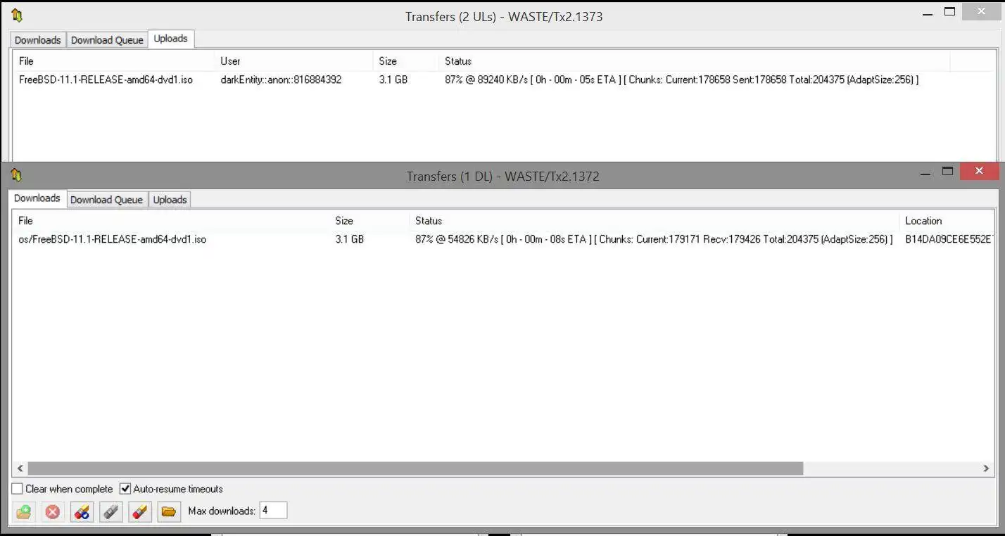 Mag-download ng web tool o web app BlackBelt WASTE - ipv4 / Tor / i2p