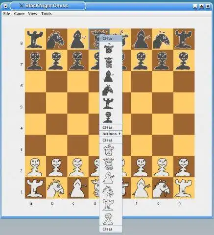 Download web tool or web app BlacKNight Chess to run in Windows online over Linux online