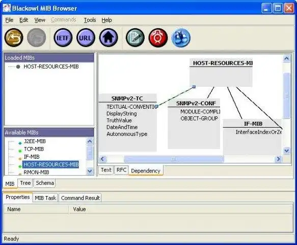 Descărcați instrumentul web sau aplicația web BlackOwl MIB Browser