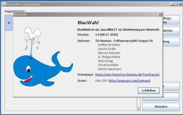 Download web tool or web app Blauwahl