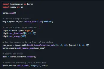 Download web tool or web app BlenderProc