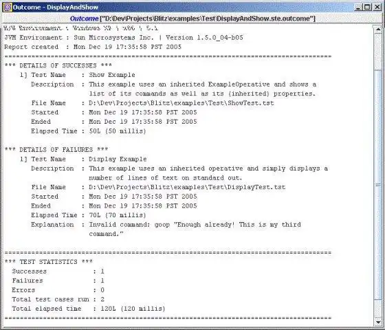 Download web tool or web app Blitz Testing Framework/Platform