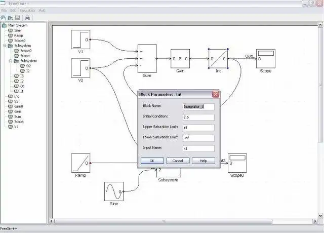 Download web tool or web app Block diagram editor/simulator