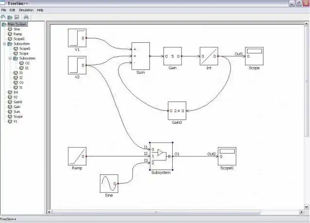 Download web tool or web app Block diagram editor/simulator to run in Windows online over Linux online