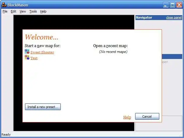 ດາວໂຫລດເຄື່ອງມືເວັບ ຫຼືແອັບຯເວັບ BlockMason SSM level editor ເພື່ອແລ່ນໃນ Windows ອອນໄລນ໌ຜ່ານ Linux online