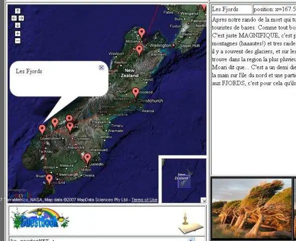 Download web tool or web app Blog with navigation based on Google map